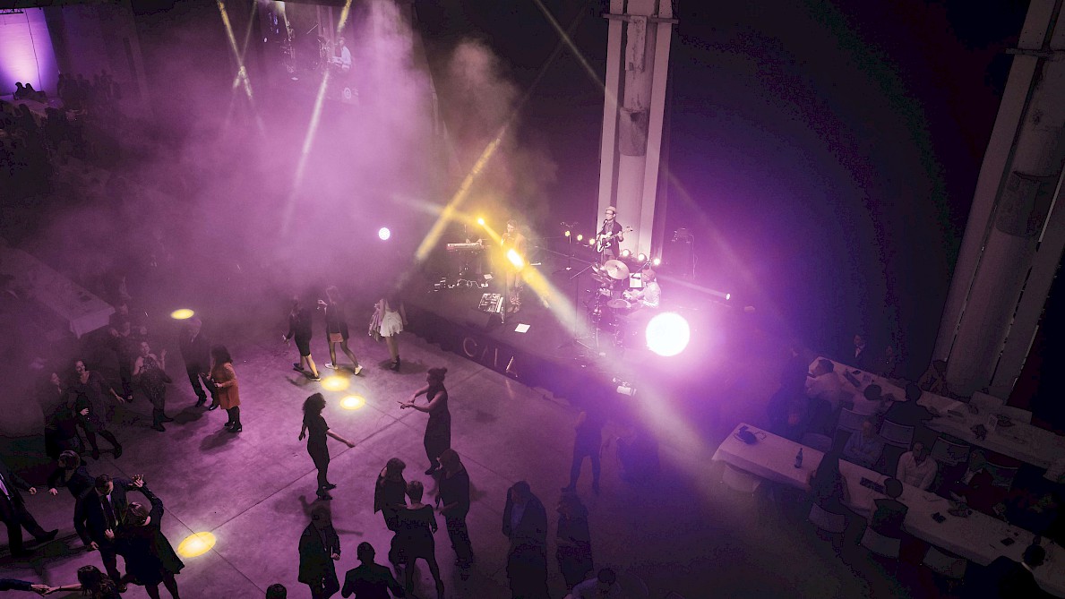 Un orchestre de soirée à Lyon